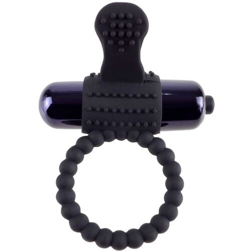 FANTASY C-RING ANILLO VIBRADOR DE SILICONA NEGRO