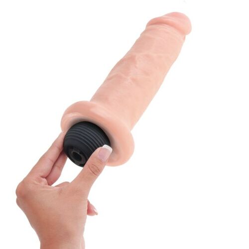 DILDO SQUIRTING 17.8 CM KING COCK NATURAL