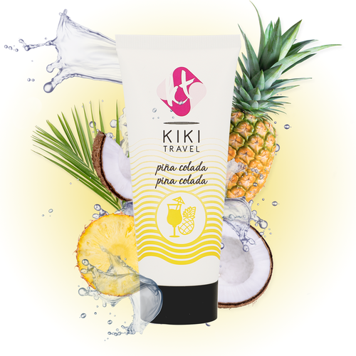 KIK TRAVEL - LUBRICANTE SABOR A PIA COLADA 50 ML