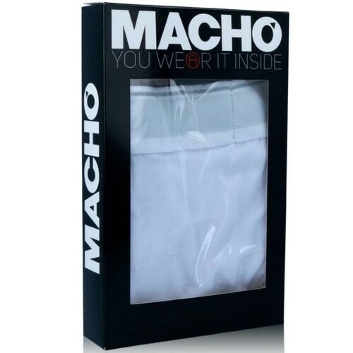 MACHO MC087 BOXER LARGO BLANCO TALLA S
