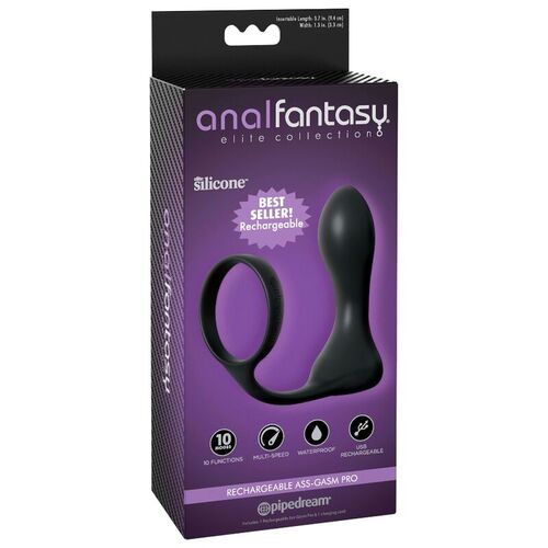 ANAL FANTASY ELITE COLLECTION ASS-GASM PRO RECARGABLE