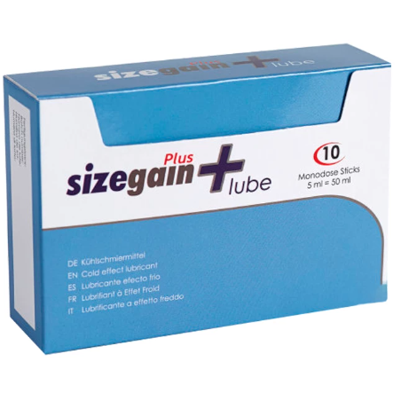 500 COSMETICS SIZEGAIN PLUS LUBE LUBRICANTE EFECTO FRIO