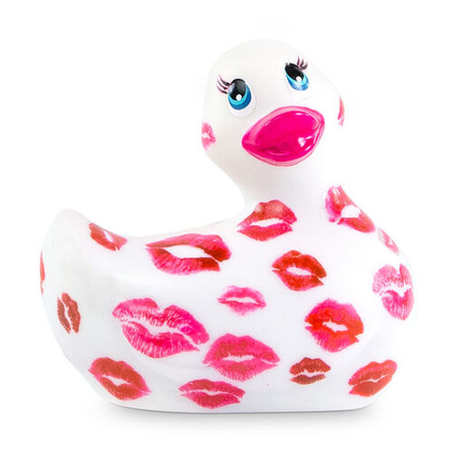 I RUB MY DUCKIE 2.0 | PATO VIBRADOR ROMANCE (WHITE & PINK)