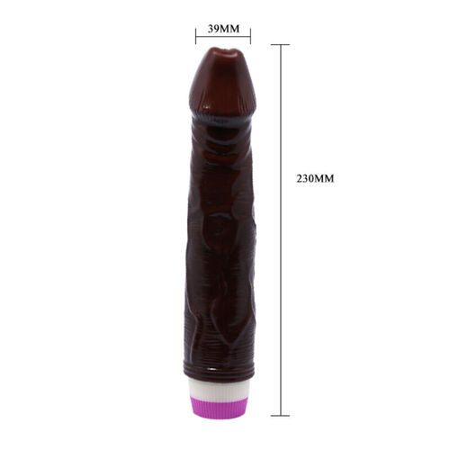 BAILE - WAVES OF PLEASURE VIBRADOR 23 CM MARRN