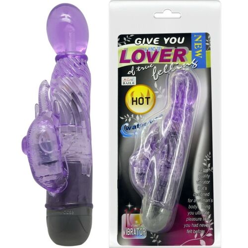 GIVE YOU A KIND OF LOVER VIBRADOR CON RABBIT LILA 10 MODOS