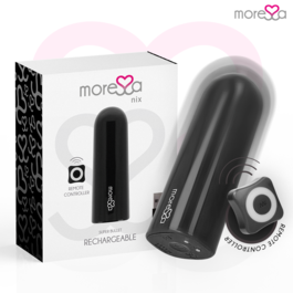 MORESSA - NIX POTENTE VIBRADOR MULTI JUEGOS CONTROL REMOTO NEGRO