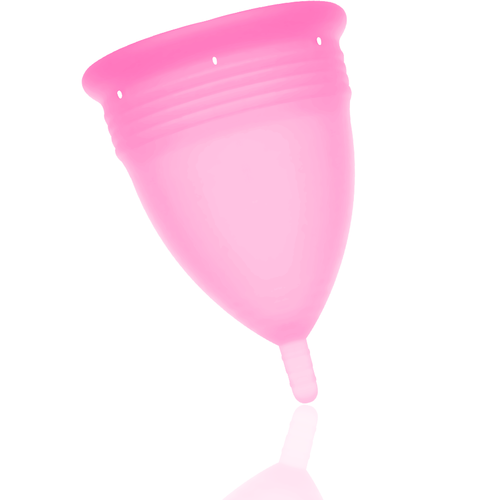 STERCUP COPA MENSTRUAL FDA SILICONE  TALLA S ROSA