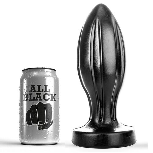 ALL BLACK - ANAL PLUG 21 CM