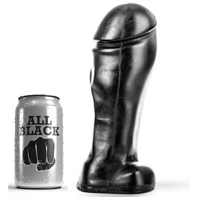 ALL BLACK - DONG 22 CM PUNTA ANCHA