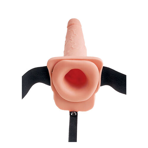 FETISH FANTASY SERIES - ARNÉS CON PENE REALÍSTICO EYACULADOR 22,9CM
