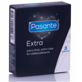 PASANTE - EXTRA PRESERVATIVO EXTRA GRUESOS 3 UNIDADES