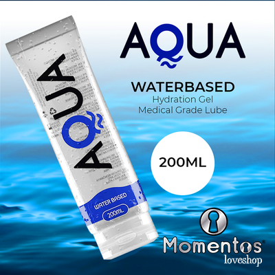 AQUA QUALITY - LUBRICANTE BASE DE AGUA 200 ML
