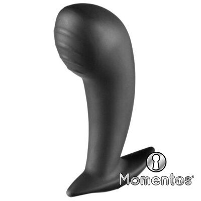 ELECTRASTIM - ESTIMULADOR ANAL / VAGINAL NONA SILICONE NEGRO G-SPOT