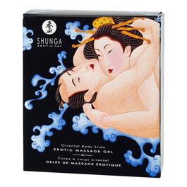 SHUNGA GEL DE MASAJE EROTICO CUERPO A CUERPO ORIENTAL FRUTAS EXOTICAS