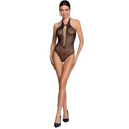 PASSION - WOMAN BS088 BODYSTOCKING BLANCO TALLA ÚNICA