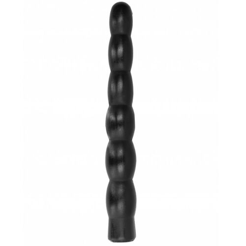 ALL BLACK ANAL DILDO 32CM