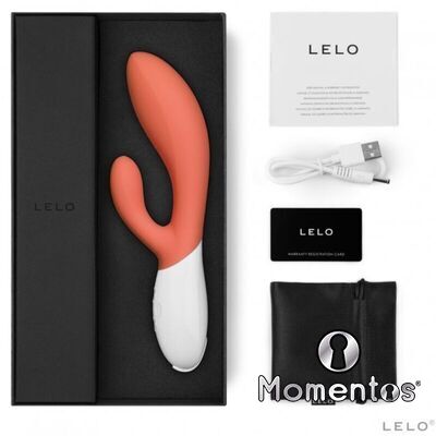 LELO INA 3 VIBRADOR RABBIT LUJO CORAL