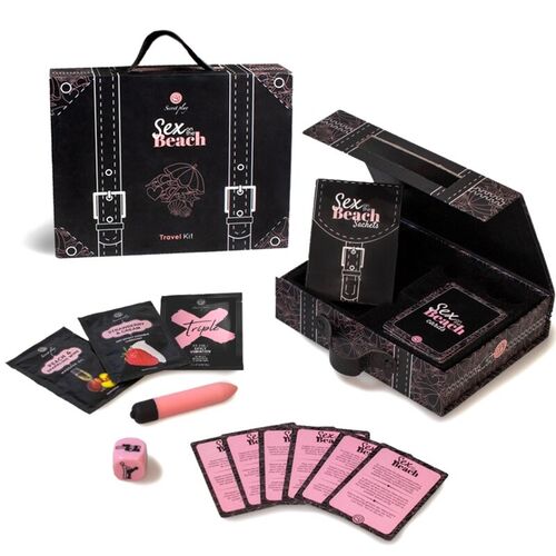 SECRETPLAY SEX ON THE BEACH TRAVEL KIT (ES/EN/DE/FR/NL/PT)