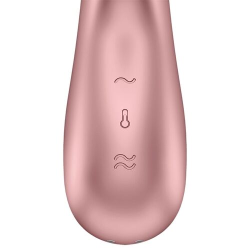 SATISFYER HOT LOVER VIBRADOR  ROSA-BEIGE