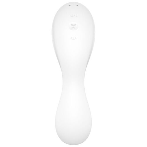 SATISFYER - CURVY TRINITY 5 ESTIMULADOR Y VIBRADOR APP BLANCO