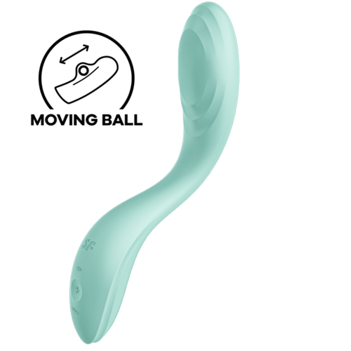 SATISFYER RRROLLING PLEASURE VIBRADOR PUNTO G - VERDE