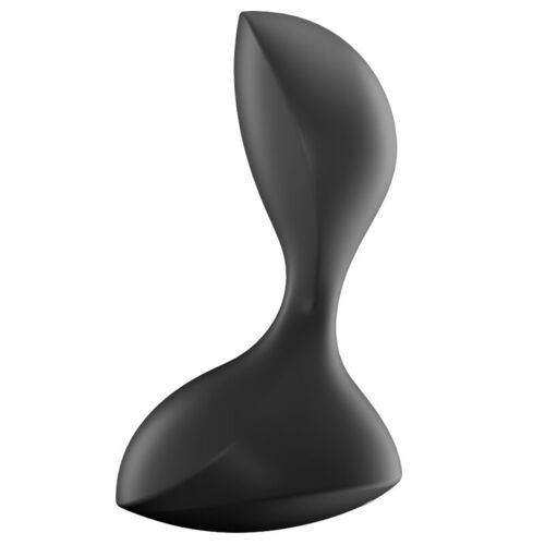 SATISFYER SWEET SEAL PLUG VIBRADOR APP - NEGRO