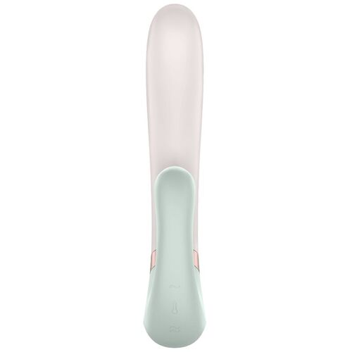 SATISFYER HEAT WAVE VIBRADOR APP - BLANCO