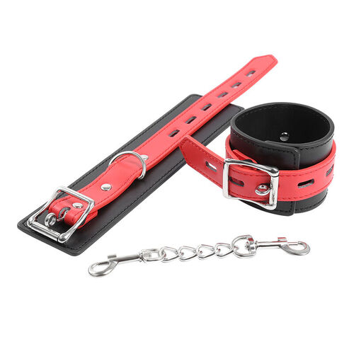 OHMAMA FETISH LOCK BUCKLE WRIST RESTRAINTS