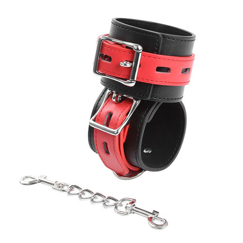 OHMAMA FETISH LOCK BUCKLE WRIST RESTRAINTS