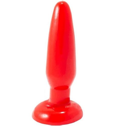 PLUG ANAL PEQUEÑO ROJO 15CM