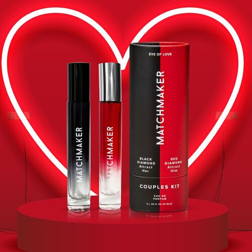 EYE OF LOVE - MATCHMAKER 2PC FEROMONAS SET COUPLES KIT PARA L Y ELLA 20 ML