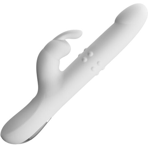 PRETTY LOVE - REESE VIBRADOR CON ROTACIN PLATEADO