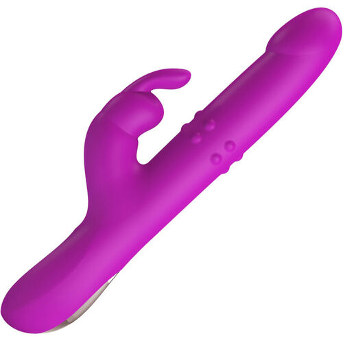 PRETTY LOVE - REESE VIBRADOR CON ROTACIN MORADO