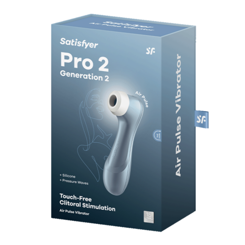 SATISFYER PRO 2 ESTIMULADOR - AZUL