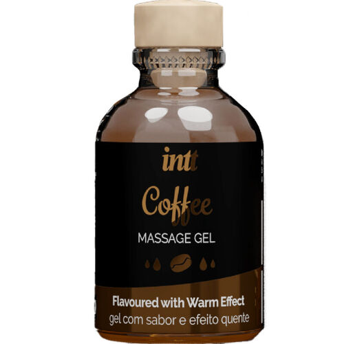 INTT MASSAGE & ORAL SEX - GEL DE MASAJE SABOR A CAF EFECTO CALOR