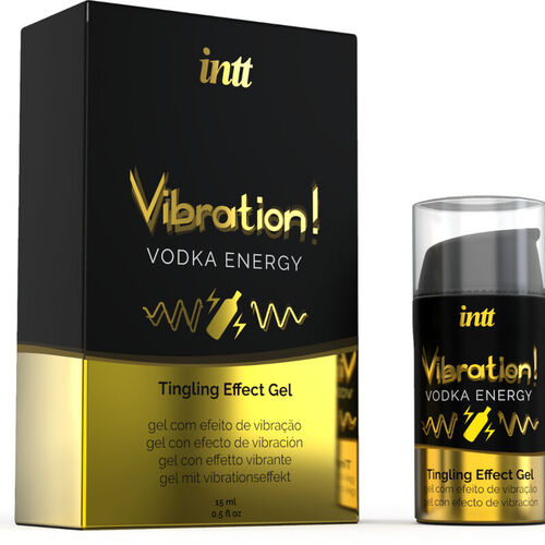 INTT - POTENTE ESTIMULANTE NTIMO GEL VIBRADOR LIQUIDO VODKA 15ML